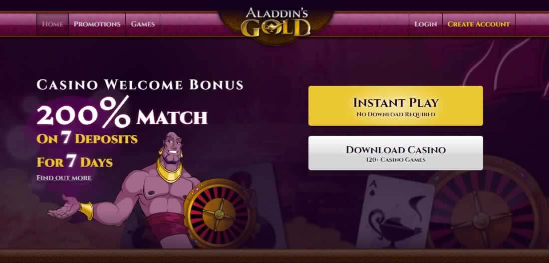 Aladdins Gold Casino Review Aladdins Gold For USA Players